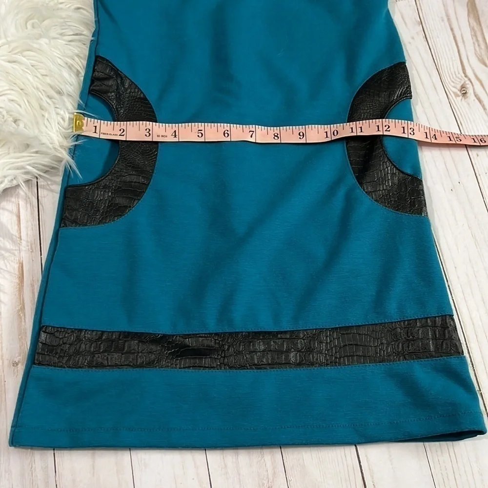 Laundry by Shelli Sagal Turquoise Dress Size 8 NWT - Picture 9 of 9